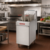 Thumbnail image #2 for Vulcan LG400 Freestanding Gas Fryer with Twin Baskets, 45-50 lb Capacity, Millivolt Controls