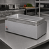 Thumbnail image #2 for Hatco Drop-In Rectangular Heated Well, Non-Insulated, Full-Size Pan, High Watt, Stainless Steel