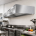 Thumbnail image #2 for Eagle Group SpecAir HEF96-108 108-Inch Wall Type Front Discharge Make-Up Air Exhaust Hood