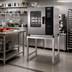 Thumbnail image #2 for Lainox Compact Naboo AISI 304 Stainless Steel Floor Stand for 12