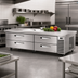 Thumbnail image #2 for True Refrigerated Chef Base with 4 Locking Drawers and Self-Contained Side-Mounted Refrigeration