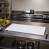 Thumbnail image #2 for John Boos PL20 96-Inch Reversible Polyethylene Steam Table Cutting Board, 1/2-Inch Thick