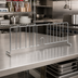 Thumbnail image #2 for Metro Super Erecta 8-Inch Tall x 24-Inch Deep Stainless Steel Shelf Divider