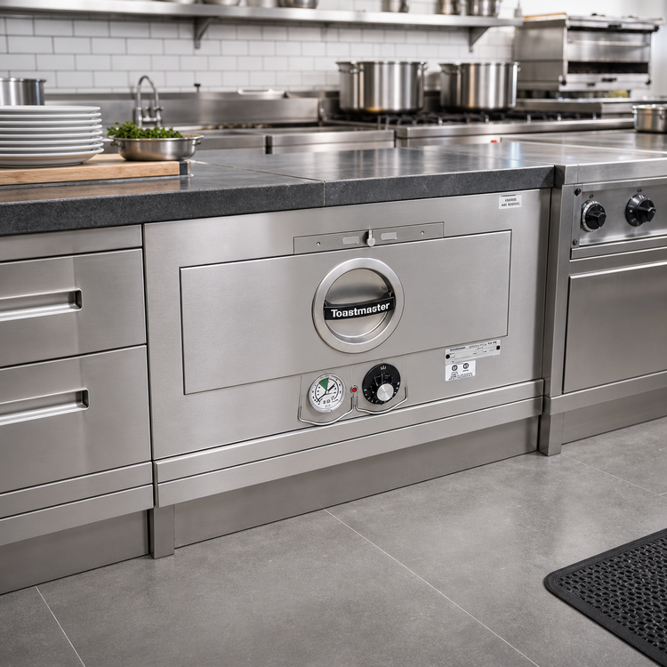 Product image #2 for Toastmaster Built-In Single Drawer Food Warming Drawer with Thermostatic Controls