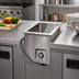 Thumbnail image #2 for Wells HSW-6D Half-Size Built-In Electric Hot Well with Drain