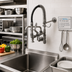 Thumbnail image #2 for EasyInstall Mini Pre-Rinse Unit, 8-Inch Wall Mount, Adjustable Centers, 1.15 GPM