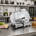 Thumbnail image #3 for Waring Commercial WCS300SV 12-Inch Medium-Duty Countertop Electric Food Slicer, Horizontal Manual Feed, Silver