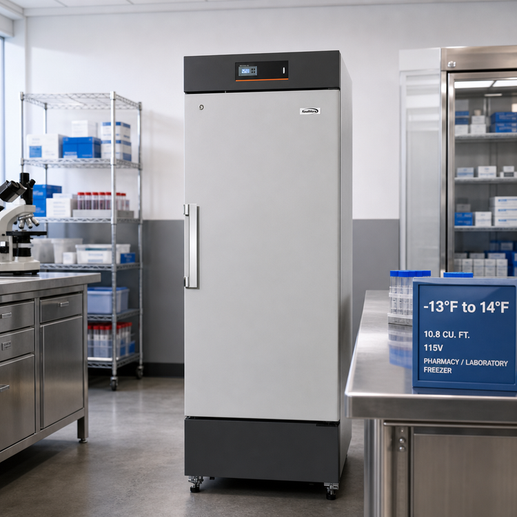 Product image #3 for KoolMore Upright Medical Freezer for Pharmacy/Laboratory, 10.8 Cu. Ft., -13°F to 14°F, 115V