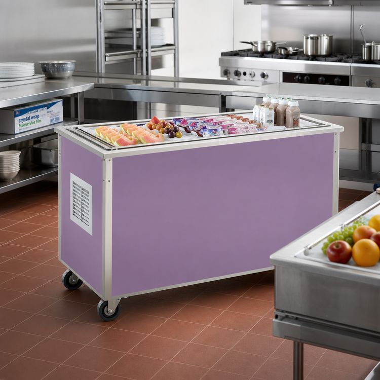 Product image #2 for Vollrath 4-Series Signature Server Frost Top Serving Counter, 88" W x 28" D x 27" H, Enclosed Base