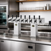 Thumbnail image #2 for Perlick Bridge Tee Extra High Countertop Glycol-Cooled Draft Beer Tower, 8 Faucets, Stainless Steel