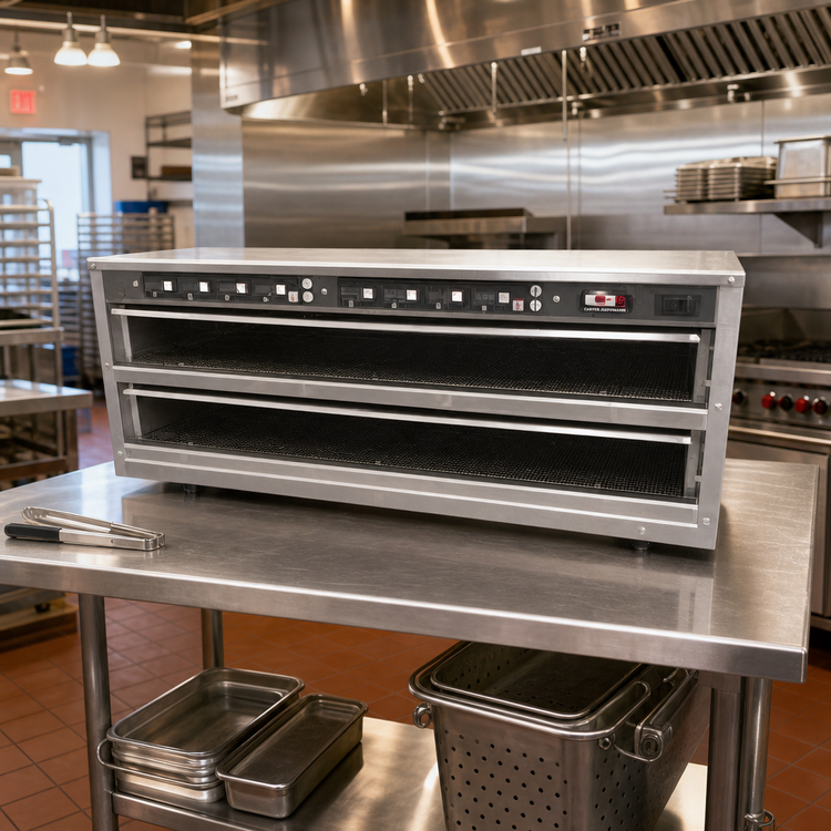 Product image #2 for Carter-Hoffmann Universal Modular Holding Cabinet for Fried Foods, Single-Sided Access, 2-1/2-Inch Pan Depth