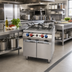 Thumbnail image #2 for High BTU Double Basin Gas Pasta Cooker, 24-Gallon Total Capacity