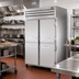 Thumbnail image #2 for True SPEC SERIES Two-Section Pass-Thru Refrigerator with Solid Half Front and Rear Swing Doors
