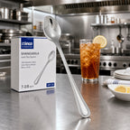 Thumbnail image #3 for Winco Shangarila 0030-02 7-3/8-Inch Extra Heavy Weight Iced Tea Spoon, 18/8 Stainless Steel, Mirror Finish Case of 25