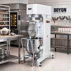 Thumbnail image #2 for Doyon Baking Equipment (Middleby) BTL140 140-Quart Floor Planetary Mixer, 20-Speed, Electric Bowl Lift, 99-Minute Timer