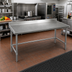 Thumbnail image #2 for Spec-Master Marine Series Stainless Steel Work Table with 4-1/2-Inch Backsplash, 144 x 36 Inches