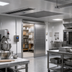 Thumbnail image #2 for Berner Architectural Recessed 12 Ambient Unheated Air Curtain, 144-Inch Wide, 3 x 1/2 HP Motors