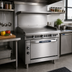Thumbnail image #2 for Imperial Spec Series 36-Inch Heavy Duty Gas Range with Griddle and Standard Oven
