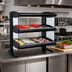 Thumbnail image #2 for Hatco 42-Inch Horizontal Heated Merchandiser Countertop Hot Food Display Warmer with LED Lighting