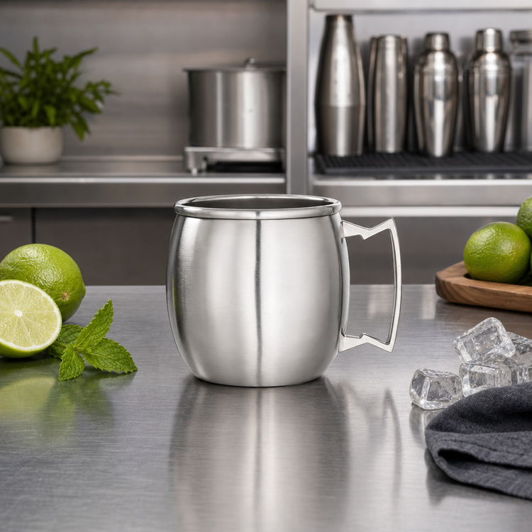 Product image #3 for American Metalcraft 16 oz Stainless Steel Moscow Mule Mug