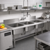 Thumbnail image #2 for Eagle Group Three-Compartment Weld-In Sink with 18