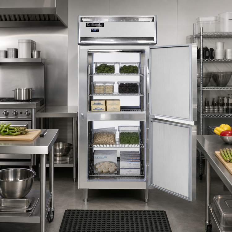 Product image #2 for Continental Refrigerator D1FXNPTHD Designer Line One-Section Extra-Wide Pass-Thru Freezer