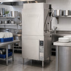 Thumbnail image #2 for Hobart Warewash AM16VLT-BAS-2 Ventless High-Temperature Door-Type Dishwasher, 40 Racks/Hour, Straight-Through or Corner