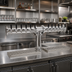 Thumbnail image #2 for Glastender PT-12-MFR 12-Faucet Pipe Tee Countertop Glycol-Cooled Draft Dispensing Tower, Mirror Finish