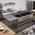 Thumbnail image #2 for John Boos Pro-Bowl 3-Compartment Stainless Steel Bakery Sink with 30-Inch Left Drainboard
