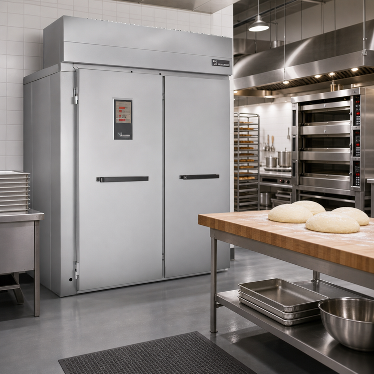Product image #2 for Baxter PW2E Double Wide Roll-In Proofer Cabinet, 80.5-Inch Deep, 62-Inch Wide, Stainless Steel, Electric Heat, Without Floor