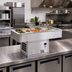 Thumbnail image #2 for Atlas Metal Deep Remote Refrigerated Drop-In Cold Pan, 1 Full-Size Pan