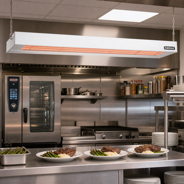 Product image #2 for Nemco 36-Inch Single Unlighted Remote-Controlled Infrared Strip Heater, 240V