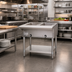 Thumbnail image #2 for Eagle Group Electric Open Base Hot Food Table with 2 Dry Wells, 33-Inch, 120V