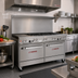 Thumbnail image #2 for Southbend Ultimate 60-Inch Gas Restaurant Range with 6 Star/Sauté Burners, 24-Inch Griddle, Standard Oven and Convection Oven