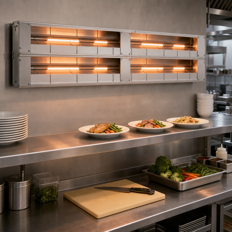 Product image #2 for Hatco Glo-Ray® 42-Inch Lighted Double Infrared Strip Heater