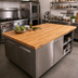 Thumbnail image #2 for John Boos Appalachian Blended Edge Grain Oak Island Countertop with Varnique Finish, 84 x 42 x 1-1/2 Inches