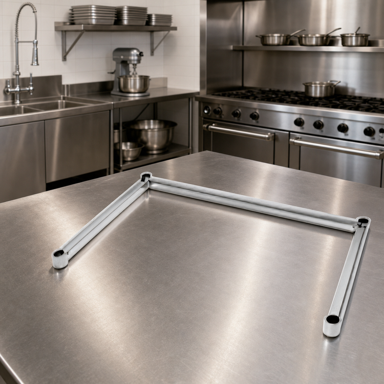 Product image #2 for Eagle Group 3-Sided Stainless Steel Channel Frame, 42 x 21 Inches