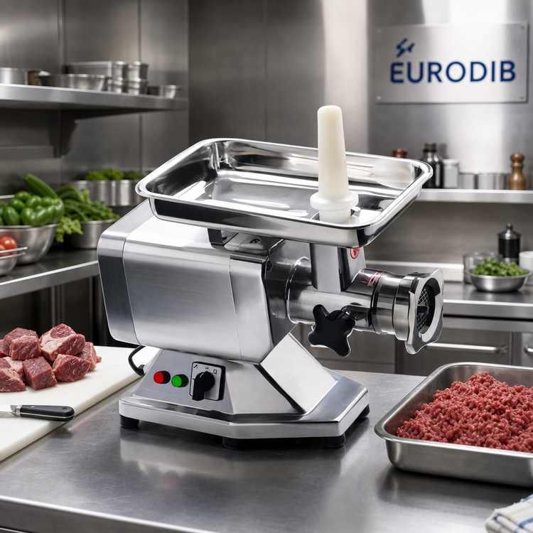 Product image #2 for Eurodib HM22A Electric Bench Meat Grinder with #22 Hub, 660 lb. per Hour, 110V