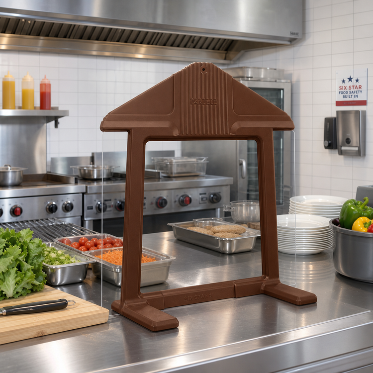 Product image #2 for SixStar™ Brown Sneeze Guard Post
