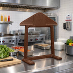Thumbnail image #2 for CFS Brands SixStar™ 668401 Brown Sneeze Guard Post