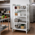 Thumbnail image #3 for Cambro Camshelving Premium 4-Shelf Solid Stationary Starter Shelving Unit, 30 x 18 x 72 Inches