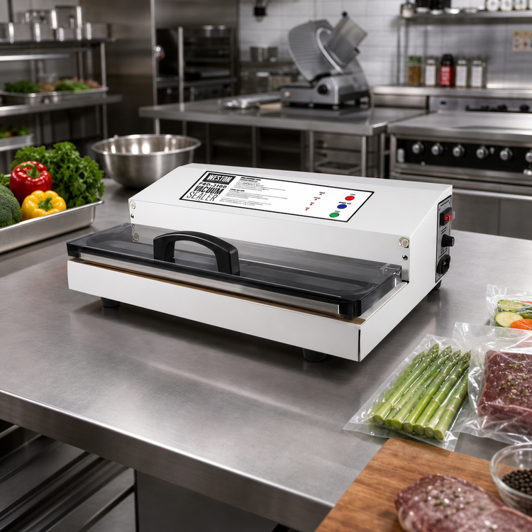 Product image #2 for Weston PRO-2100 Countertop Non-Chamber Vacuum Sealer with 15-Inch Seal Bar