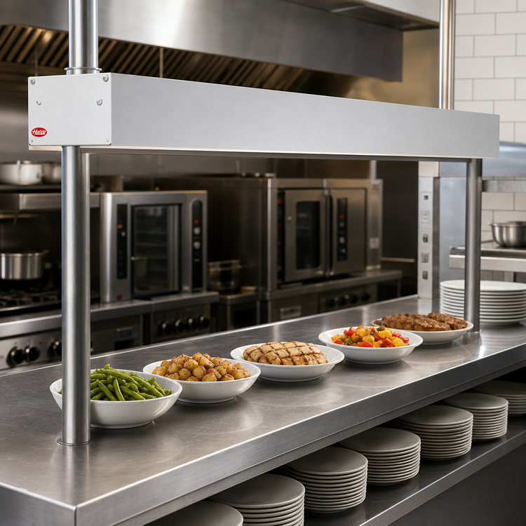 Product image #2 for Hatco Glo-Ray 120-Inch Unlighted Infrared Strip Heater with Single Tubular Metal Heater Rod, Aluminum, 2.1 kW