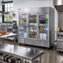 Thumbnail image #3 for Beverage-Air Horizon Series Three-Section Glass Door Reach-In Refrigerator, 70.19 Cu. Ft., Bottom Mount
