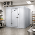 Thumbnail image #2 for Indoor 6' x 10' Walk-In Cooler with Floor and Remote R-448A Refrigeration