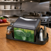 Thumbnail image #2 for Venue Tabletop Fullfold Napkin Dispenser with Condiment Caddy, Translucent Black Pearl
