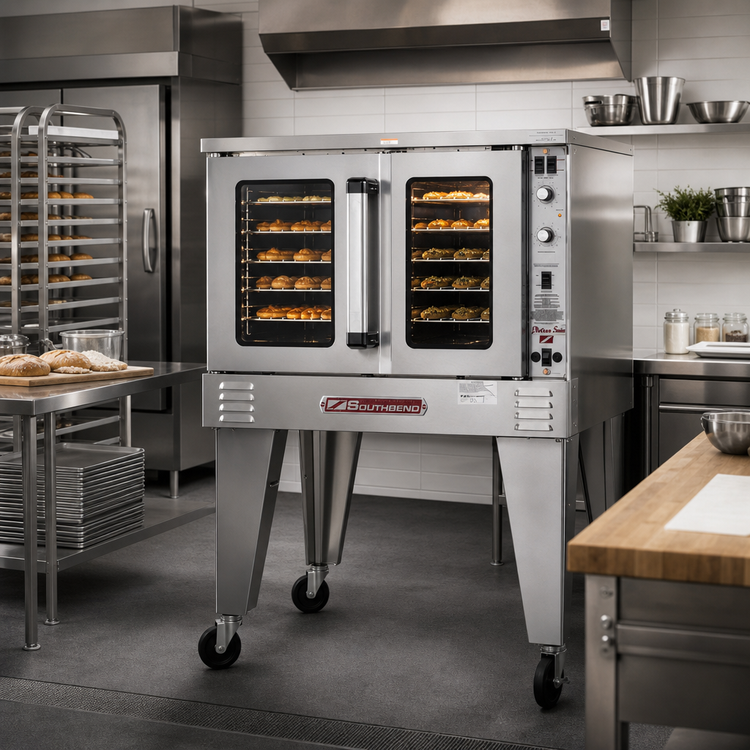 Product image #2 for Southbend Platinum Single-Deck Electric Convection Oven, Bakery Depth, 11 kW, Ventless