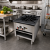 Thumbnail image #2 for Sapphire Single Stock Pot Range, 18-Inch Wide, 80,000 BTU, NG/LP Convertible