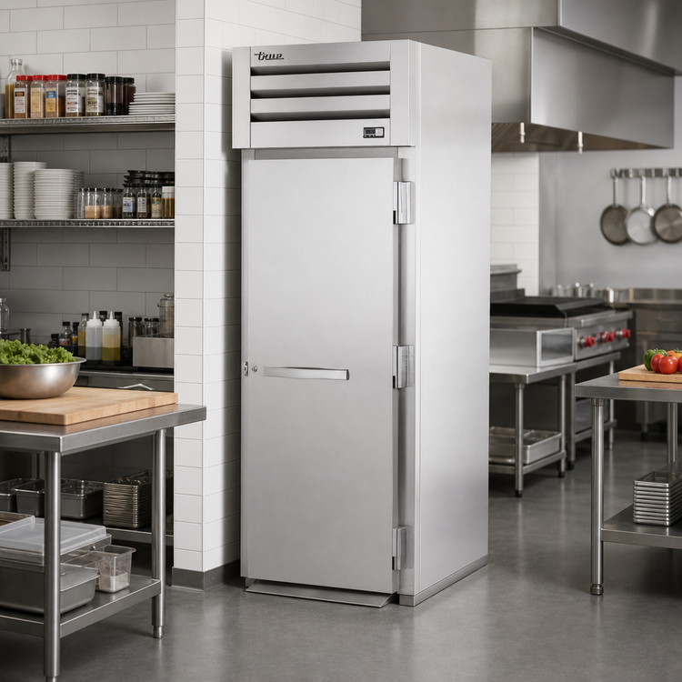 Product image #2 for True SPEC SERIES One-Section Roll-In Refrigerator with Stainless Steel Door and Lock
