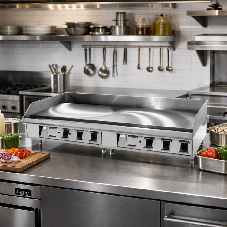 Product image #2 for Lang LG Series 24-Inch Electric Countertop Griddle with 1-Inch Polished Steel Plate